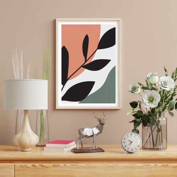 2/$35 Modern Minimalist Abstract Boho Wall Art Print Home Decor [No Frame] - Picture 2 of 6